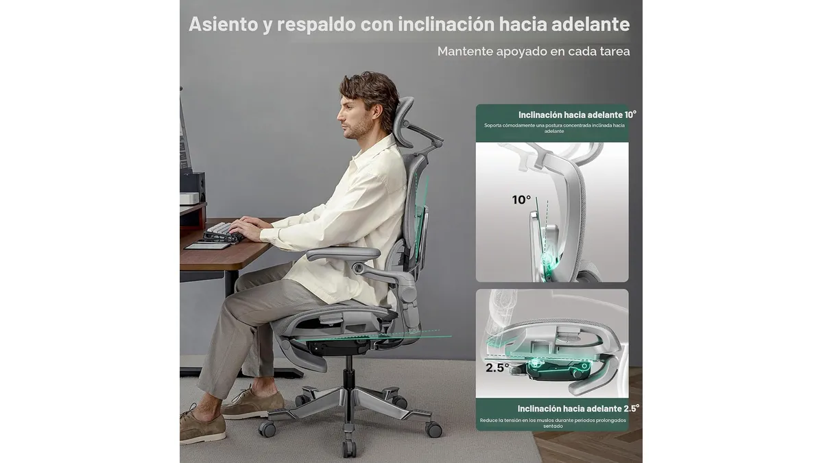 Mejor silla ergonómica para teletrabajo 2026